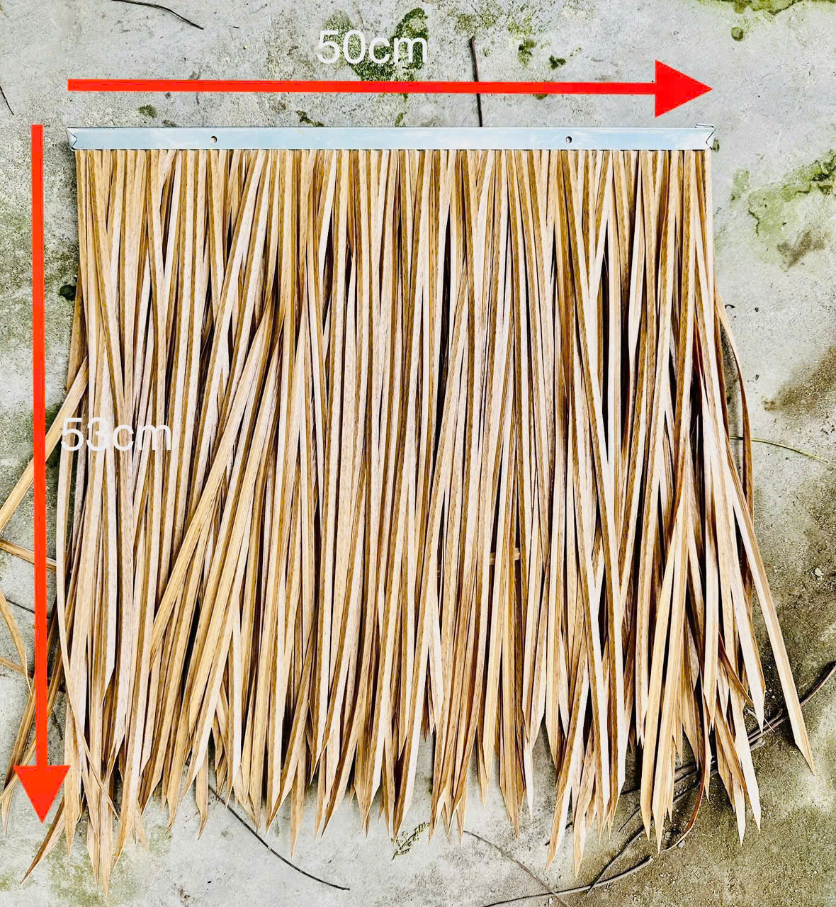 Rơm Nhân Tạo New 2025, KT 50*(50-55)cm)